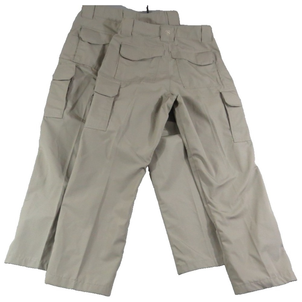 Lot of 2 Tru-Spec 24-7 Tactical Pants Men 30x30 Khaki Ripstop Cargo Work Outdoor